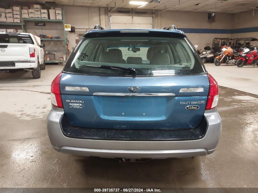 2008 Subaru Outback 3.0R L.l. Bean Edition VIN: 4S4BP86C084342407 Lot: 39735737