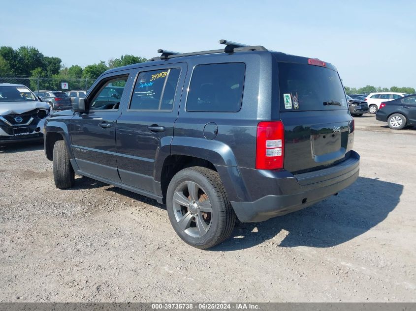 2014 Jeep Patriot High Altitude VIN: 1C4NJPFA1ED853485 Lot: 39735738