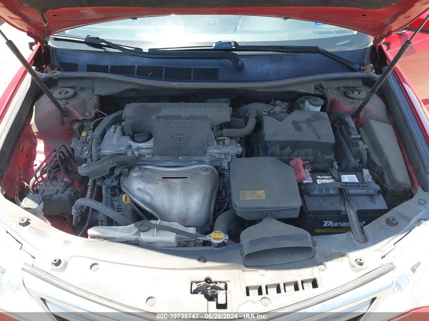 2012 Toyota Camry Le VIN: 4T4BF1FK0CR163767 Lot: 39735747