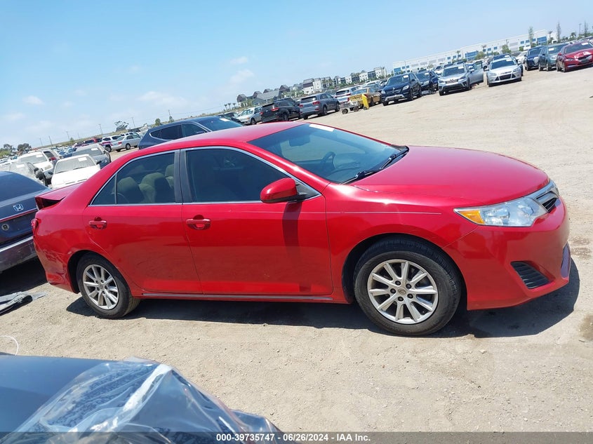 2012 Toyota Camry Le VIN: 4T4BF1FK0CR163767 Lot: 39735747