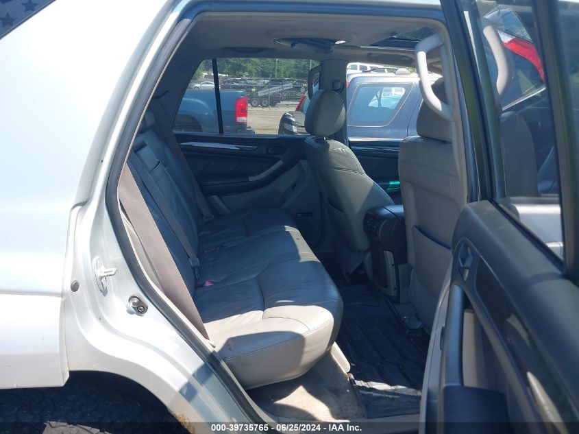 2004 Toyota 4Runner Limited V8 VIN: JTEBT17R840033534 Lot: 39735765