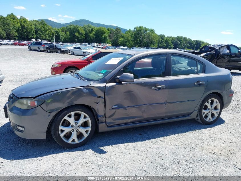 2007 Mazda 3 S VIN: JM1BK323971609295 Lot: 39735778