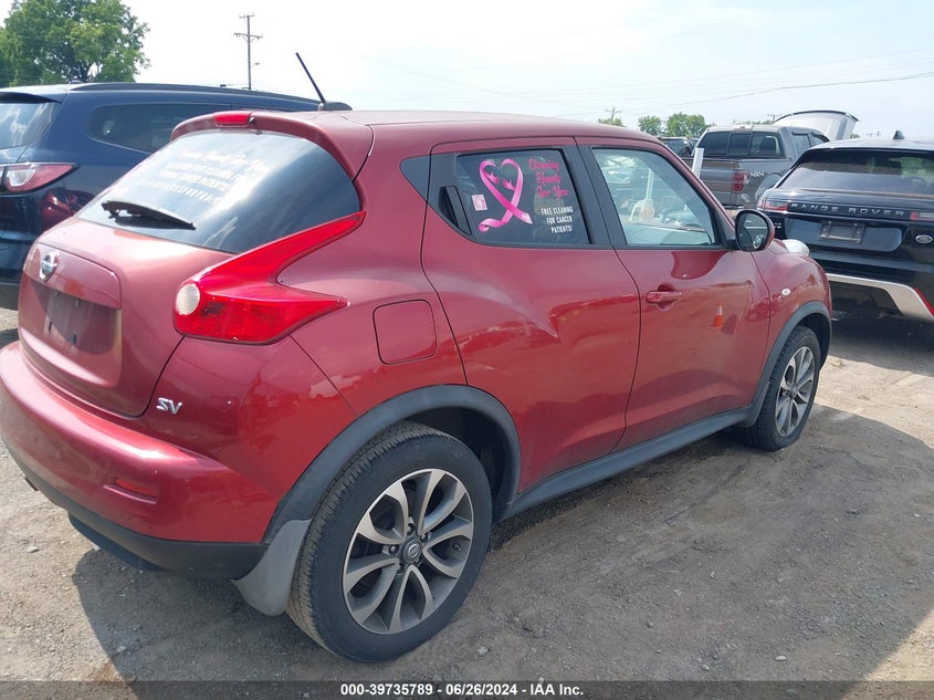 2011 Nissan Juke Sv VIN: JN8AF5MR1BT007392 Lot: 39735789