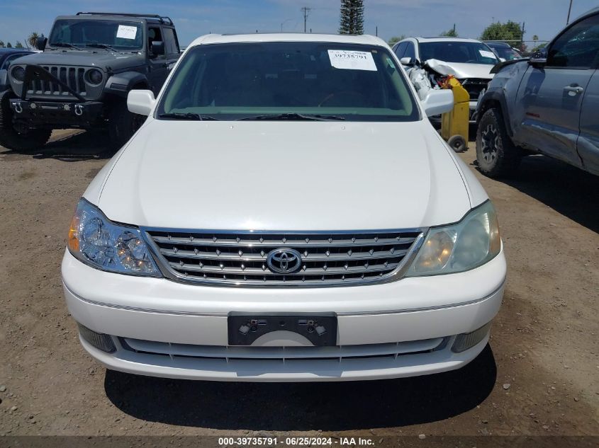 2004 Toyota Avalon Xls VIN: 4T1BF28B14U345721 Lot: 39735791