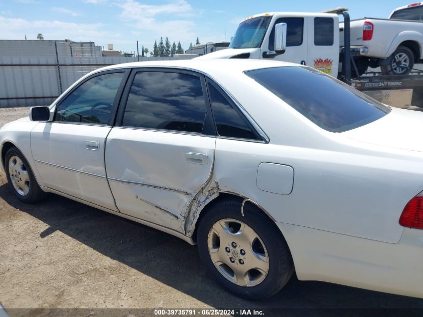 2004 Toyota Avalon Xls VIN: 4T1BF28B14U345721 Lot: 39735791