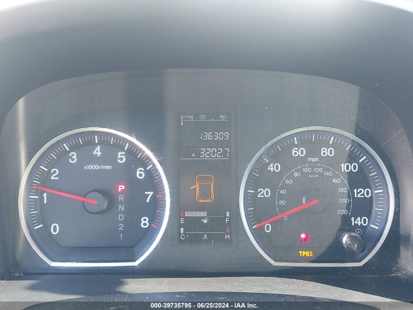 2009 Honda Cr-V Lx VIN: JHLRE48339C018182 Lot: 39735795