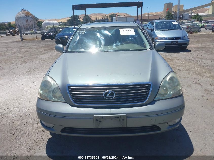 2001 Lexus Ls 430 VIN: JTHBN30F110014697 Lot: 39735803