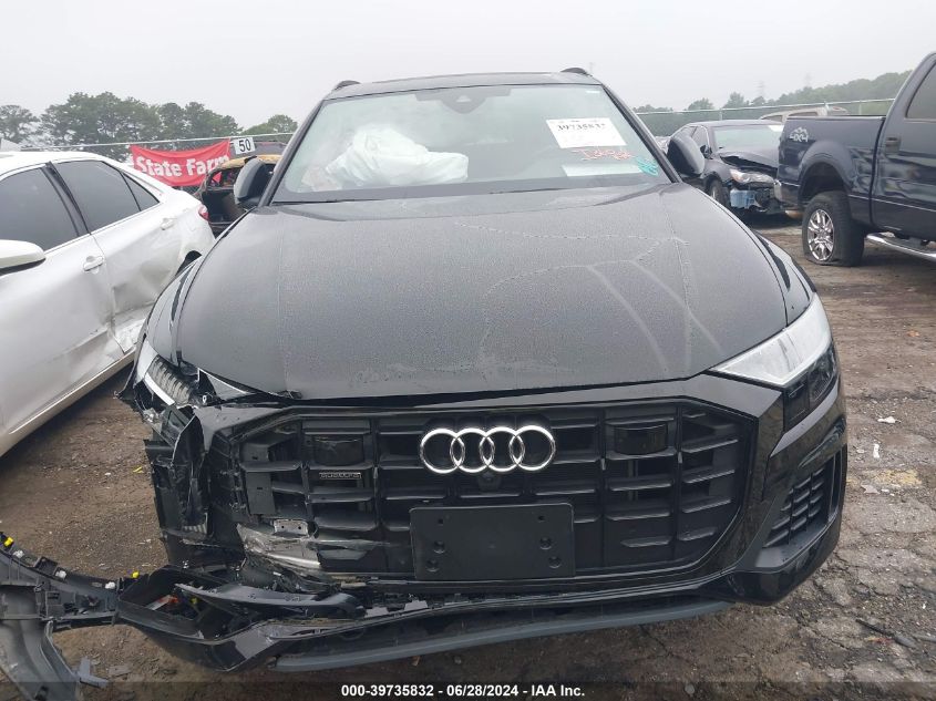 2023 Audi Q8 Premium 55 Tfsi Quattro Tiptronic VIN: WA1AVBF10PD017847 Lot: 39735832