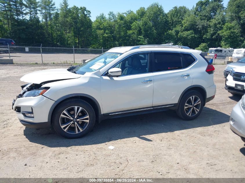 2017 Nissan Rogue Sl VIN: JN8AT2MV9HW283458 Lot: 39735854