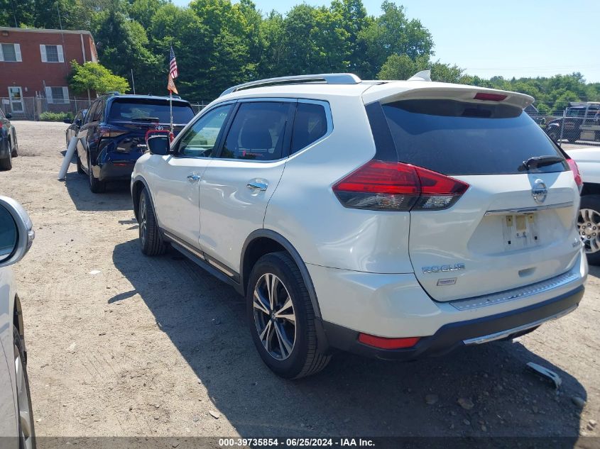 2017 Nissan Rogue Sl VIN: JN8AT2MV9HW283458 Lot: 39735854