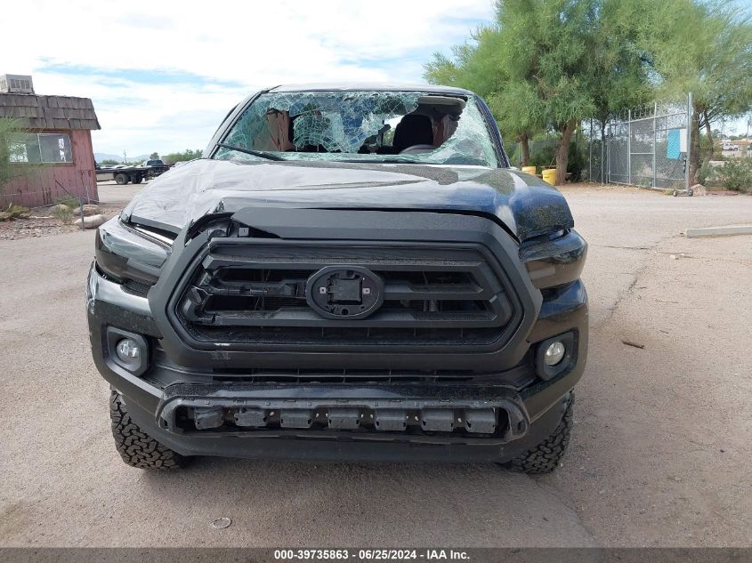 2021 Toyota Tacoma Double Cab/Sr/Sr5/Trd Spo VIN: 5TFCZ5AN8MX262372 Lot: 39735863