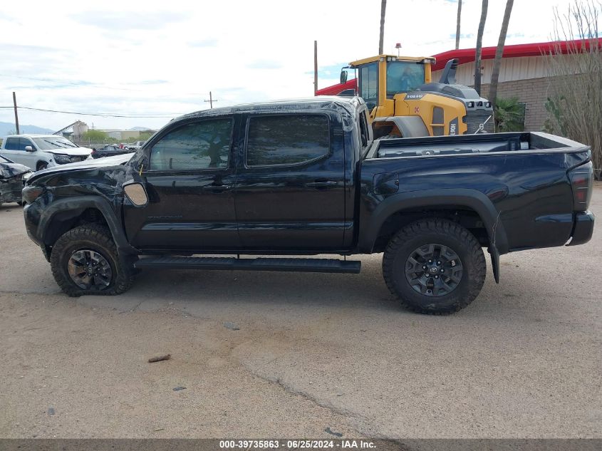 2021 Toyota Tacoma Double Cab/Sr/Sr5/Trd Spo VIN: 5TFCZ5AN8MX262372 Lot: 39735863