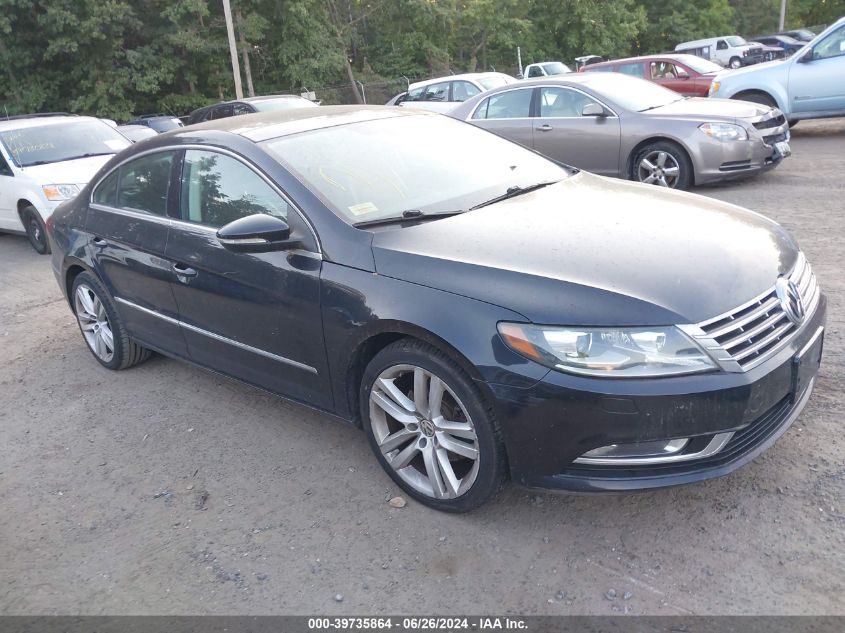 2013 Volkswagen Cc 2.0T Lux VIN: WVWRP7AN1DE525471 Lot: 39735864