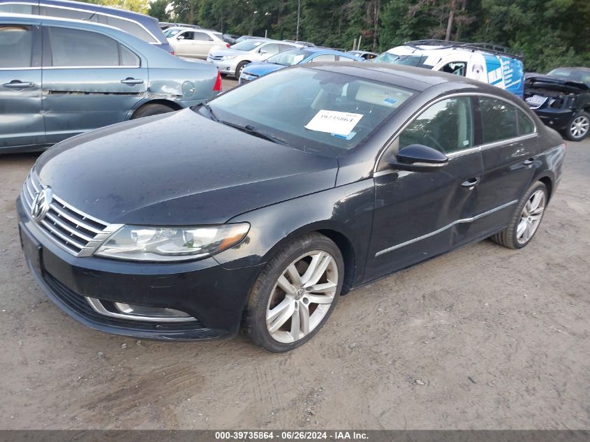 2013 Volkswagen Cc 2.0T Lux VIN: WVWRP7AN1DE525471 Lot: 39735864