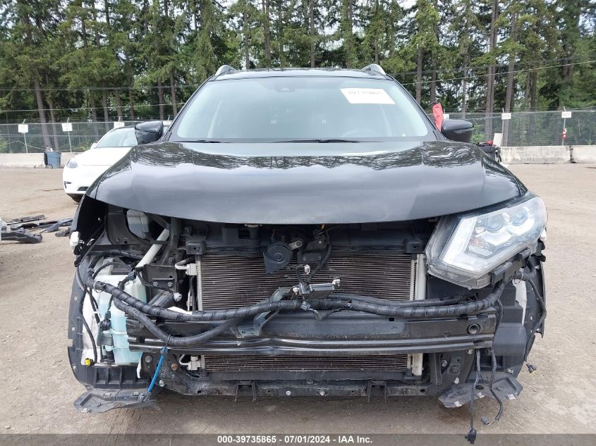 2018 Nissan Rogue Sl VIN: 5N1AT2MV6JC844133 Lot: 39735865