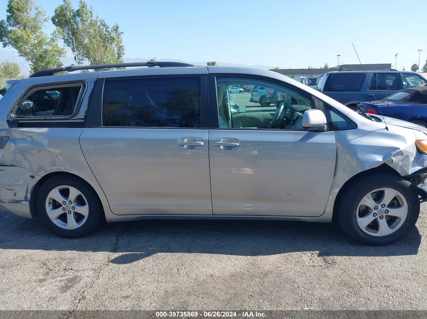 2011 Toyota Sienna Le V6 VIN: 5TDKK3DC3BS173262 Lot: 39735869