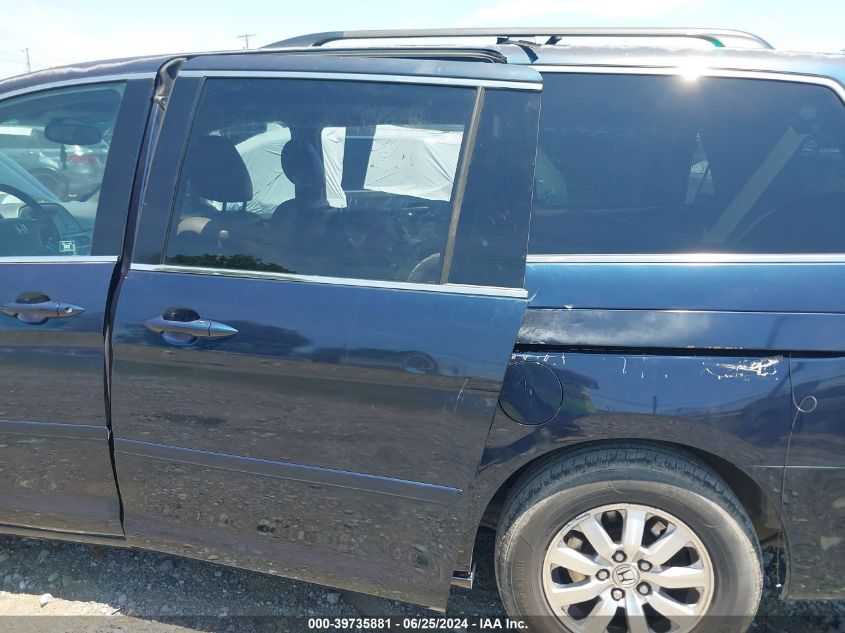 2010 Honda Odyssey Ex-L VIN: 5FNRL3H72AB040987 Lot: 39735881