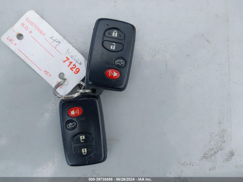 2009 Toyota Highlander Hybrid Limited VIN: JTEEW44A992028939 Lot: 39735888