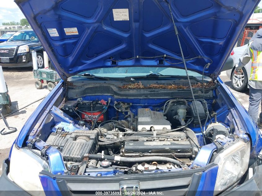 2000 Honda Cr-V Lx VIN: JHLRD1845YC005247 Lot: 39735892