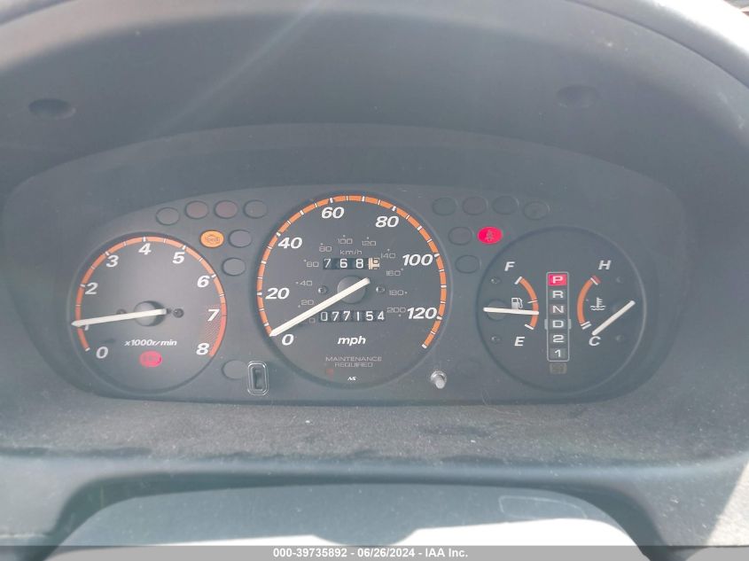 2000 Honda Cr-V Lx VIN: JHLRD1845YC005247 Lot: 39735892