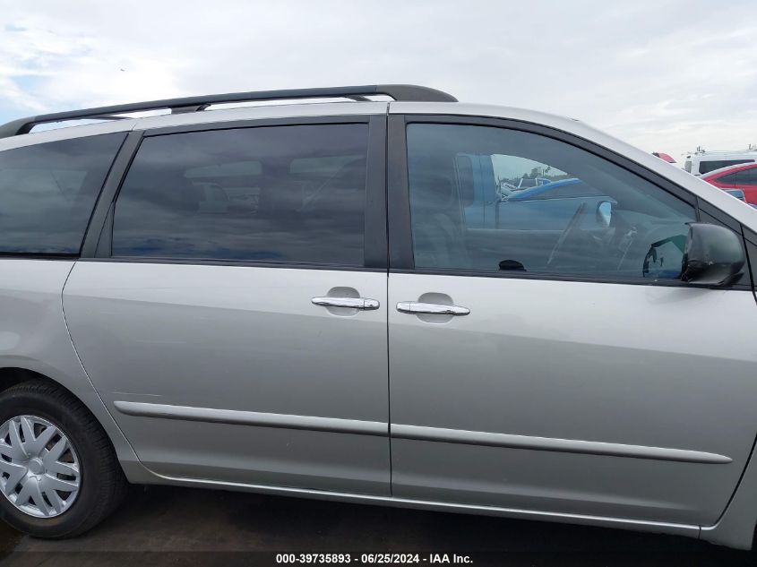 2006 Toyota Sienna Le VIN: 5TDZA23C86S572834 Lot: 39735893