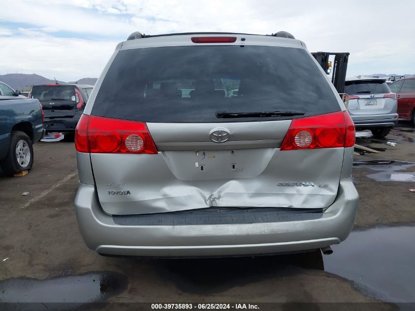 2006 Toyota Sienna Le VIN: 5TDZA23C86S572834 Lot: 39735893