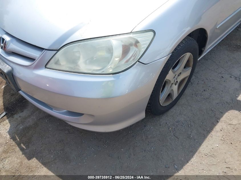 2004 Honda Civic Ex VIN: 2HGES26794H598463 Lot: 39735912