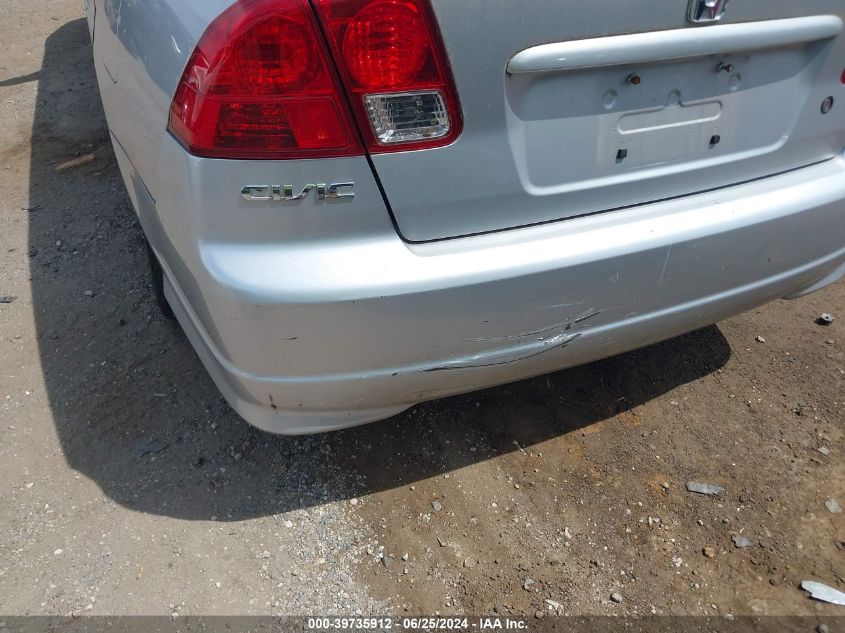 2004 Honda Civic Ex VIN: 2HGES26794H598463 Lot: 39735912