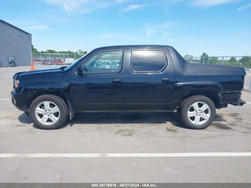 2012 Honda Ridgeline Rtl VIN: 5FPYK1F5XCB003815 Lot: 39735916