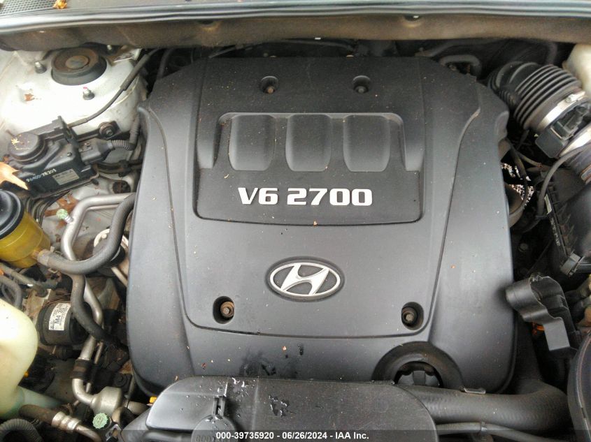 2008 Hyundai Tucson Limited V6/Se VIN: KM8JN12D78U810530 Lot: 39735920