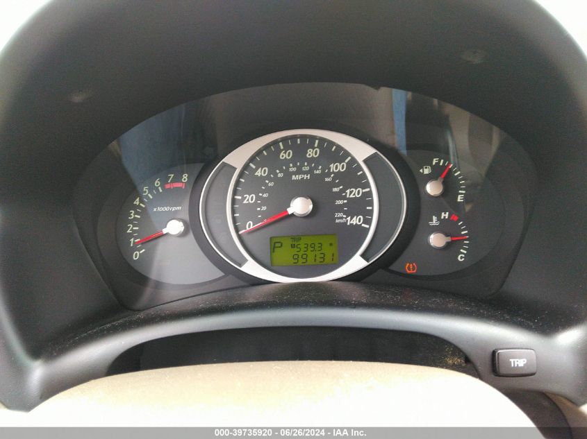 2008 Hyundai Tucson Limited V6/Se VIN: KM8JN12D78U810530 Lot: 39735920