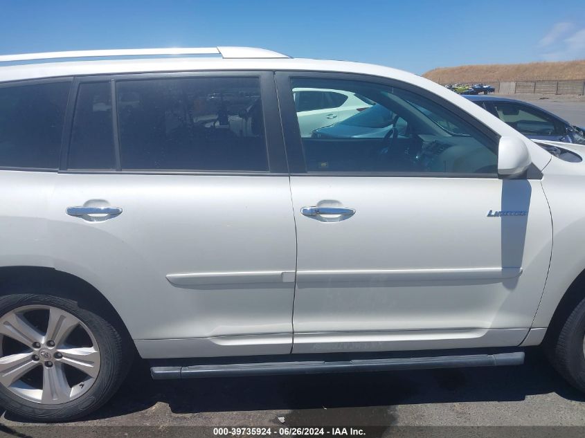 2009 Toyota Highlander Limited VIN: JTEES42A792113129 Lot: 39735924