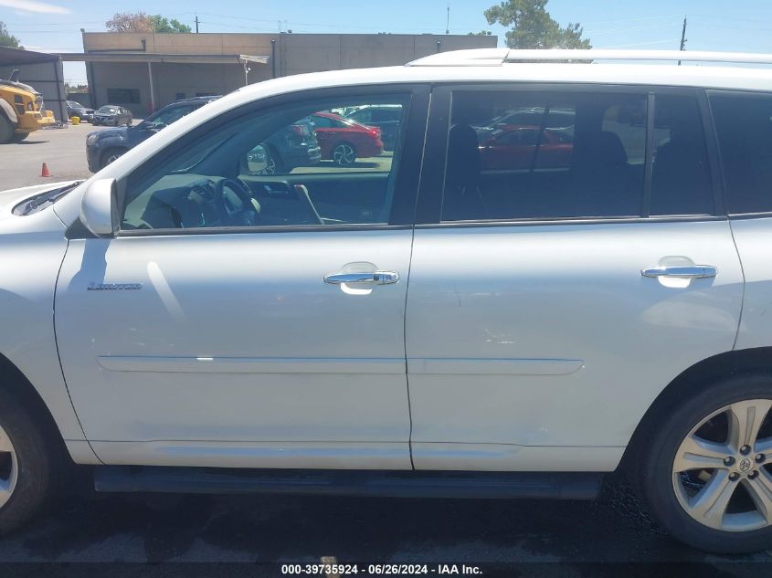 2009 Toyota Highlander Limited VIN: JTEES42A792113129 Lot: 39735924