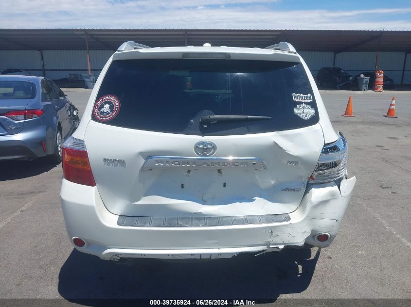 2009 Toyota Highlander Limited VIN: JTEES42A792113129 Lot: 39735924