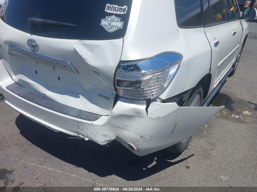 2009 Toyota Highlander Limited VIN: JTEES42A792113129 Lot: 39735924