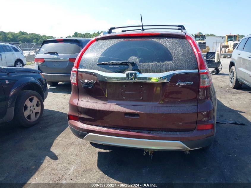 2015 Honda Cr-V Ex VIN: 2HKRM4H54FH616069 Lot: 39735927