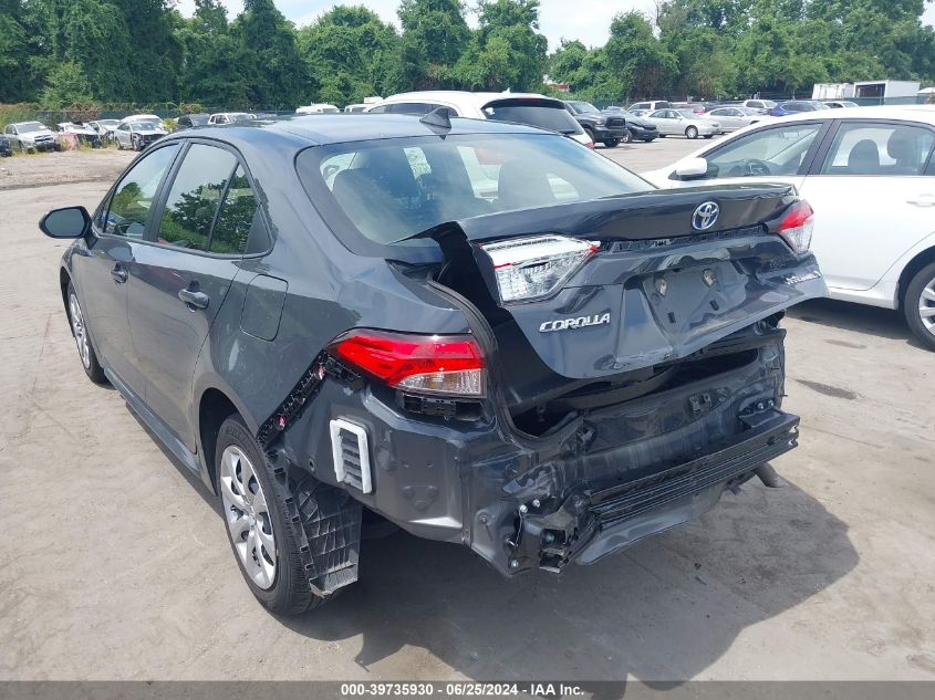 2023 TOYOTA COROLLA HYBRID LE - JTDBCMFE2P3011004