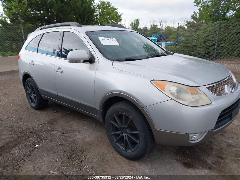 2008 Hyundai Veracruz Gls/Limited/Se VIN: KM8NU13C98U066262 Lot: 39735932