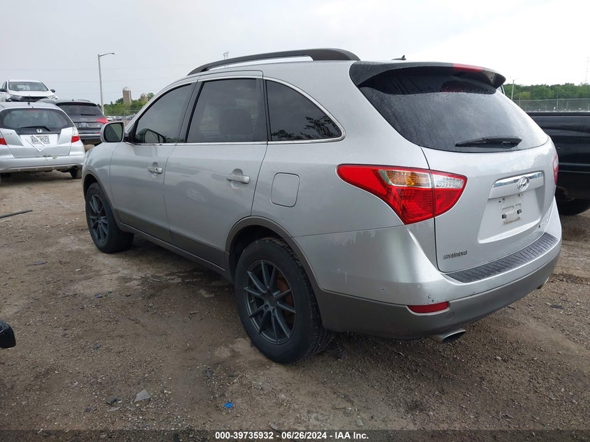 2008 Hyundai Veracruz Gls/Limited/Se VIN: KM8NU13C98U066262 Lot: 39735932