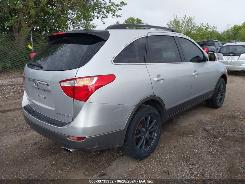 2008 Hyundai Veracruz Gls/Limited/Se VIN: KM8NU13C98U066262 Lot: 39735932