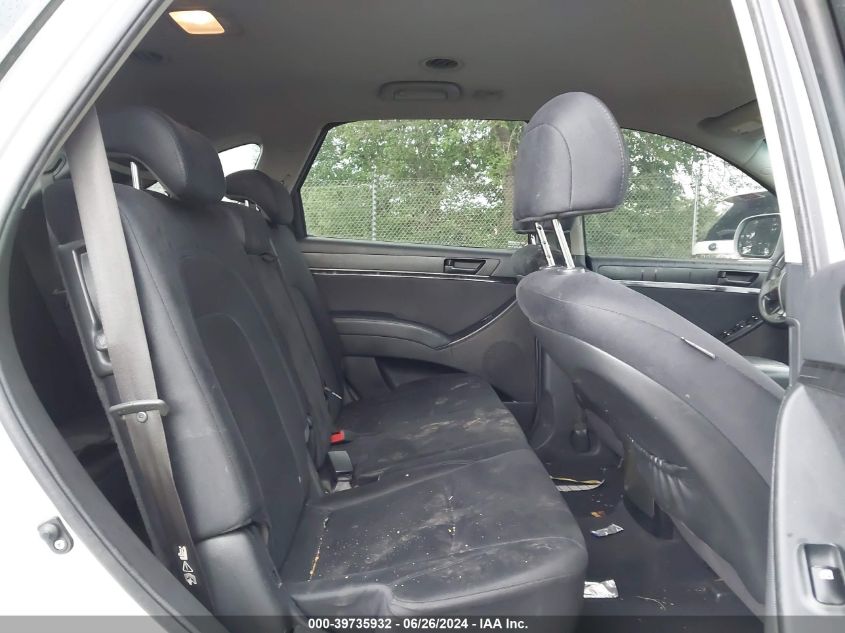 2008 Hyundai Veracruz Gls/Limited/Se VIN: KM8NU13C98U066262 Lot: 39735932