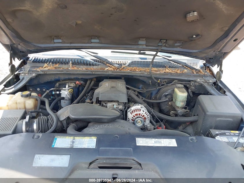 2000 Chevrolet Silverado 1500 Ls VIN: 2GCEC19V2Y1253192 Lot: 39735947