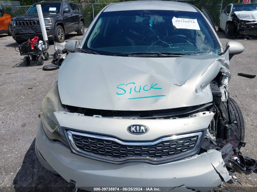 2013 Kia Rio Ex/Sx VIN: KNADN4A30D6282269 Lot: 39735974