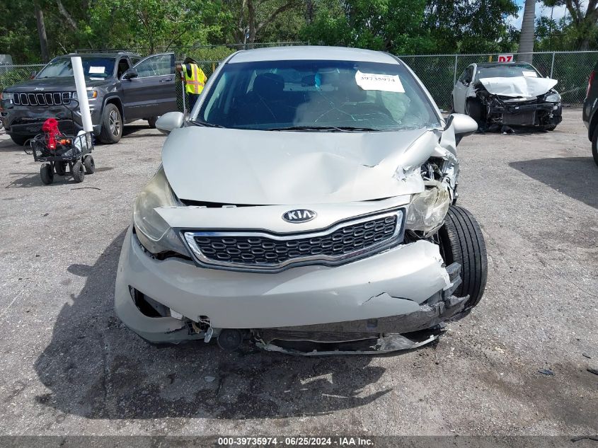 2013 Kia Rio Ex/Sx VIN: KNADN4A30D6282269 Lot: 39735974