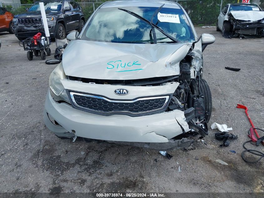 2013 Kia Rio Ex/Sx VIN: KNADN4A30D6282269 Lot: 39735974