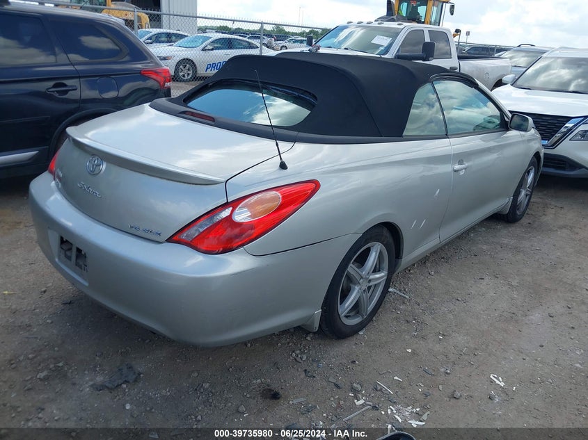 2005 Toyota Camry Solara Sle VIN: 4T1FA38P75U057608 Lot: 39735980