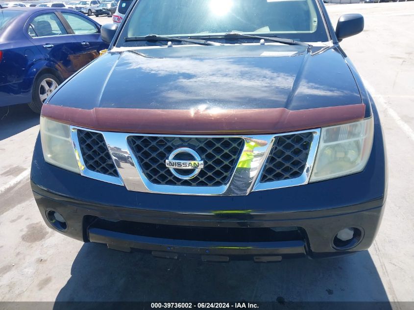 2006 Nissan Pathfinder S VIN: 5N1AR18U76C605109 Lot: 39736002