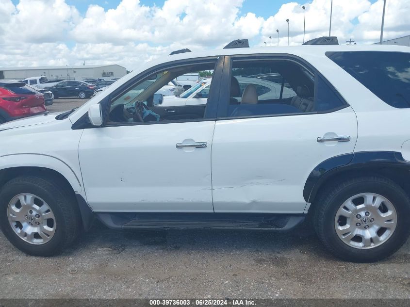 2002 Acura Mdx VIN: 2HNYD18222H547296 Lot: 39736003