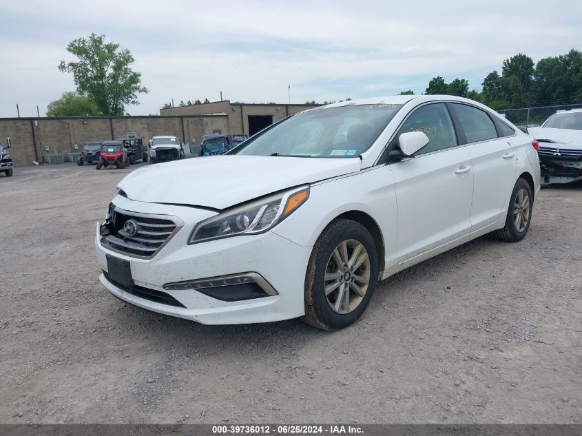 2015 HYUNDAI SONATA SE - 5NPE24AFXFH190508