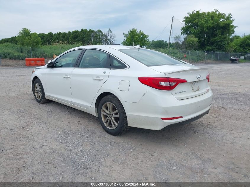 2015 HYUNDAI SONATA SE - 5NPE24AFXFH190508